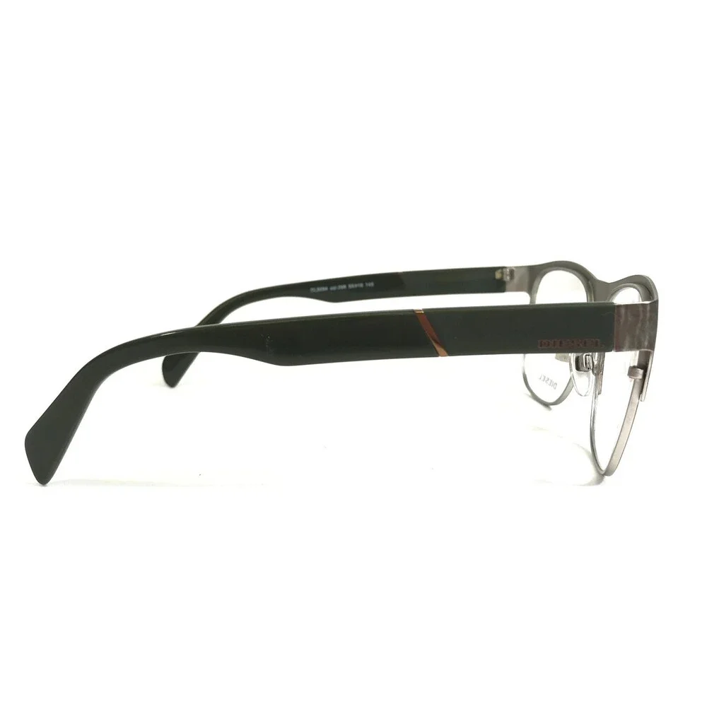 Diesel Eyeglasses Frames DL5094 col.098 Gray Marble Green Square 55-16-145